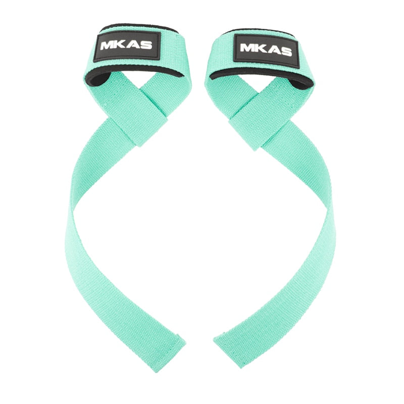 MKAS Weight lifting Wrist Straps Fitness Bodybuilding Training Gym