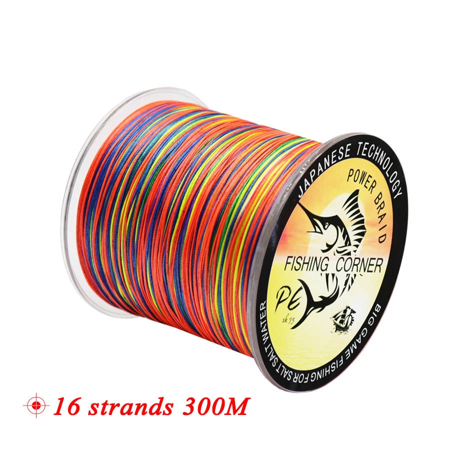 Braided Fishing Line Multicolor