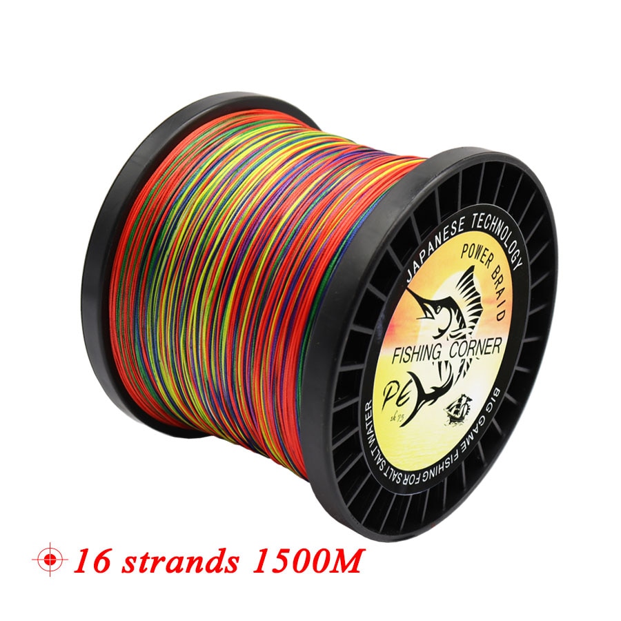 Braided Fishing Line Multicolor