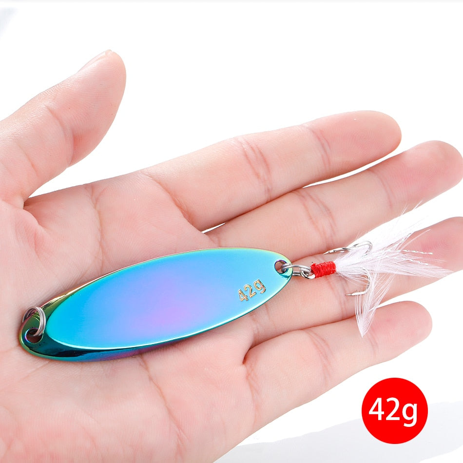 Metal Spinner Spoon Lures