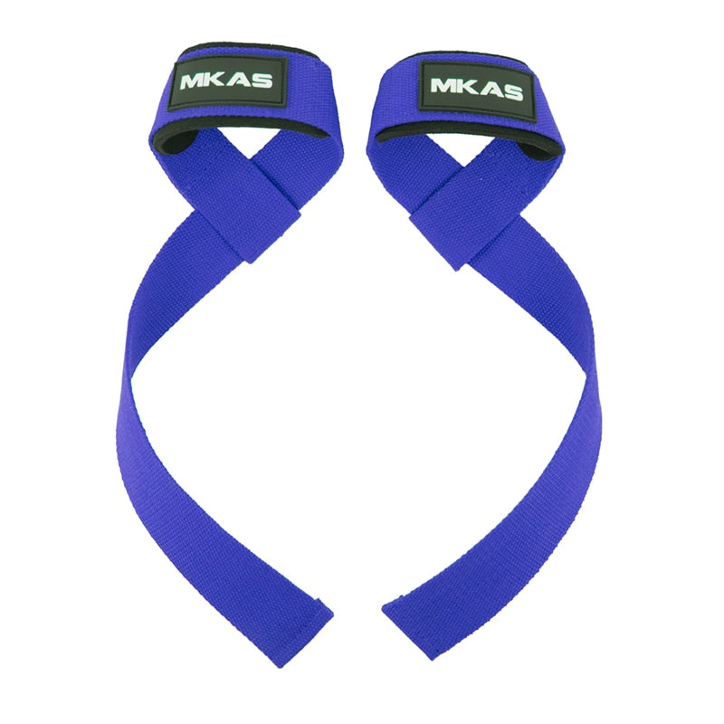 MKAS Weight lifting Wrist Straps Fitness Bodybuilding Training Gym