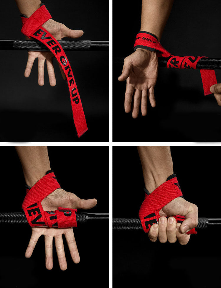 MKAS Weight lifting Wrist Straps Fitness Bodybuilding Training Gym