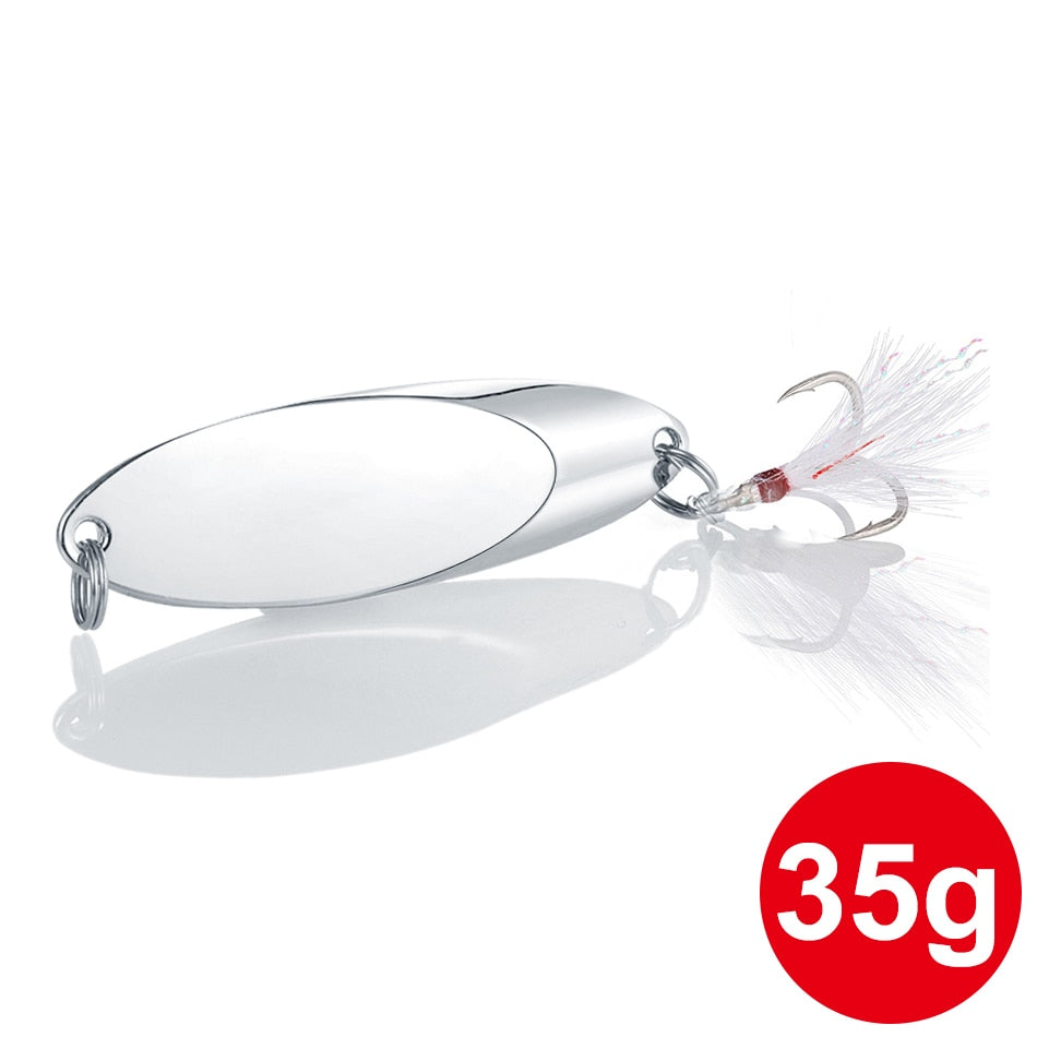 Metal Spinner Spoon Lures