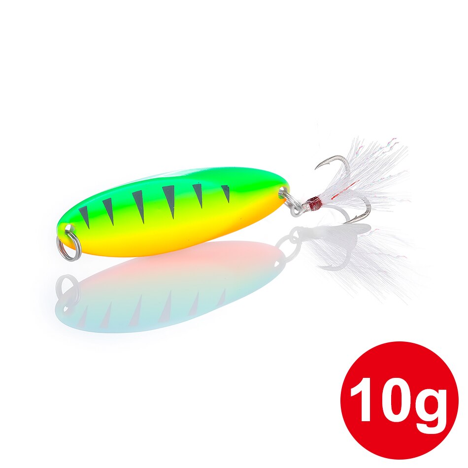 Metal Spinner Spoon Lures