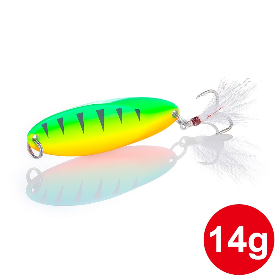 Metal Spinner Spoon Lures