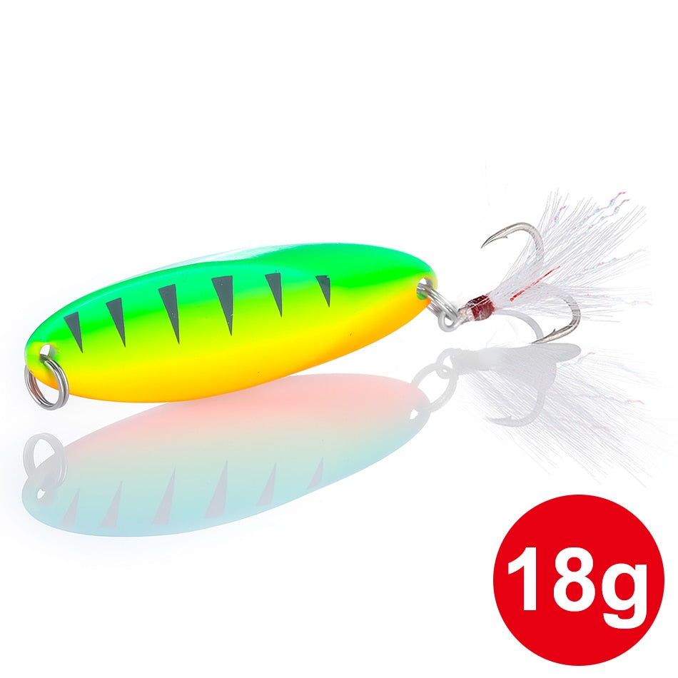 Metal Spinner Spoon Lures