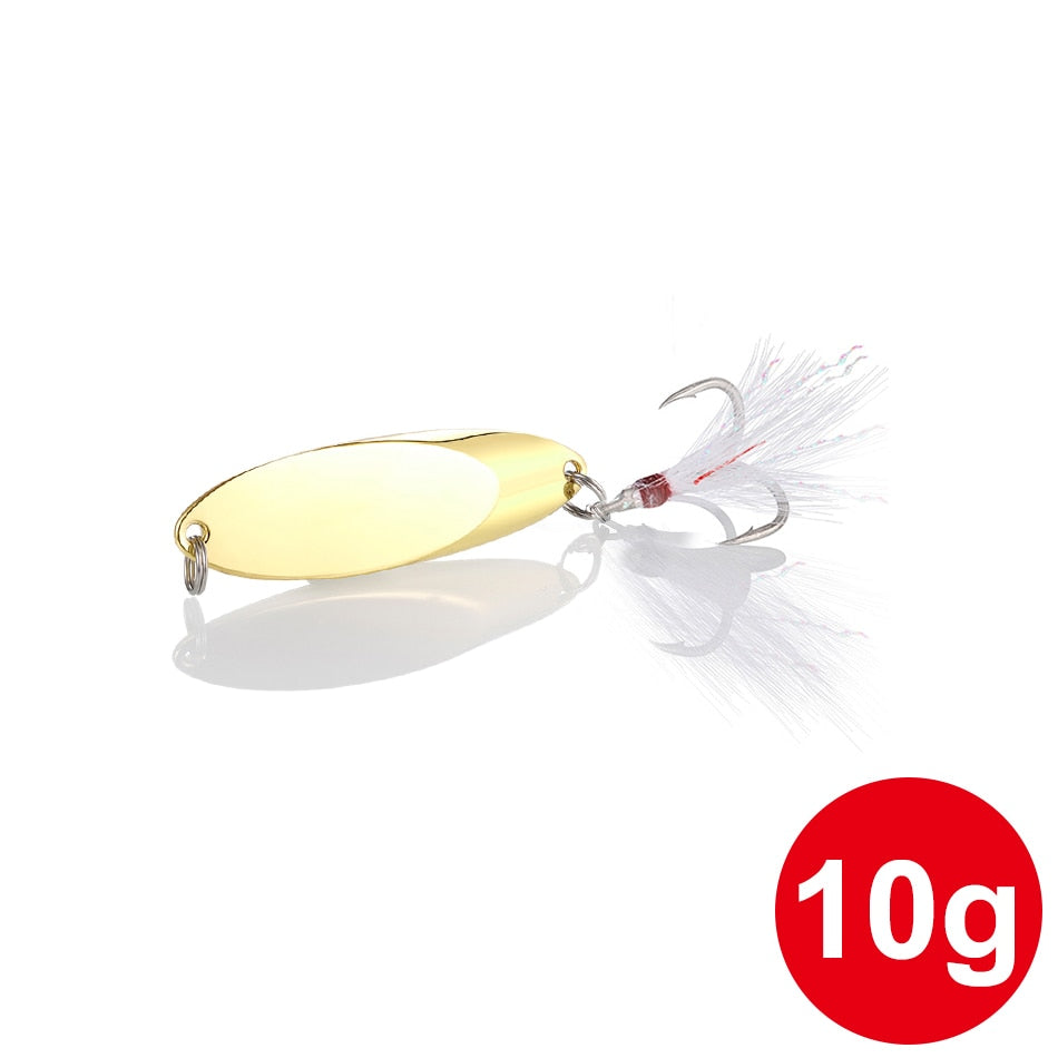 Metal Spinner Spoon Lures