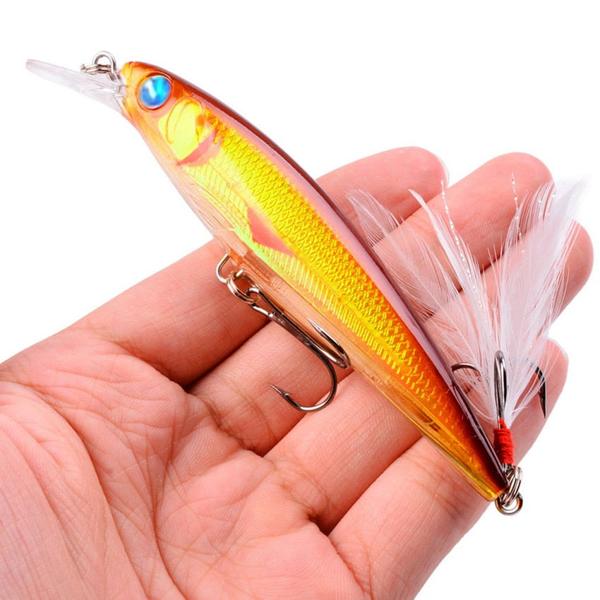 Laser Minnow Fishing Lure