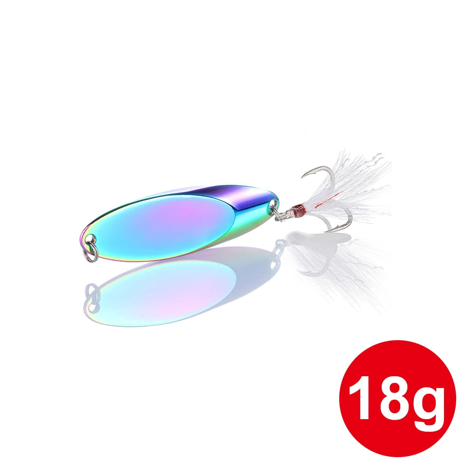 Metal Spinner Spoon Lures