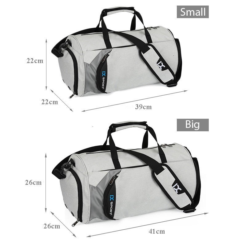 Men Gym Bags For Fitness Training Outdoor Travel Sport Bag Multifunction