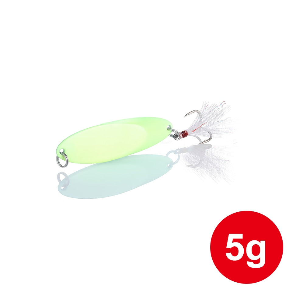 Metal Spinner Spoon Lures