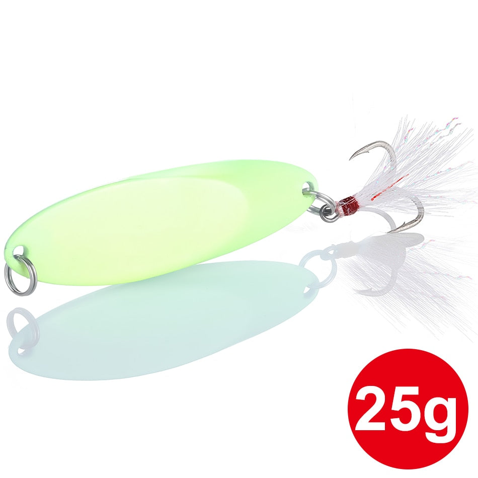 Metal Spinner Spoon Lures