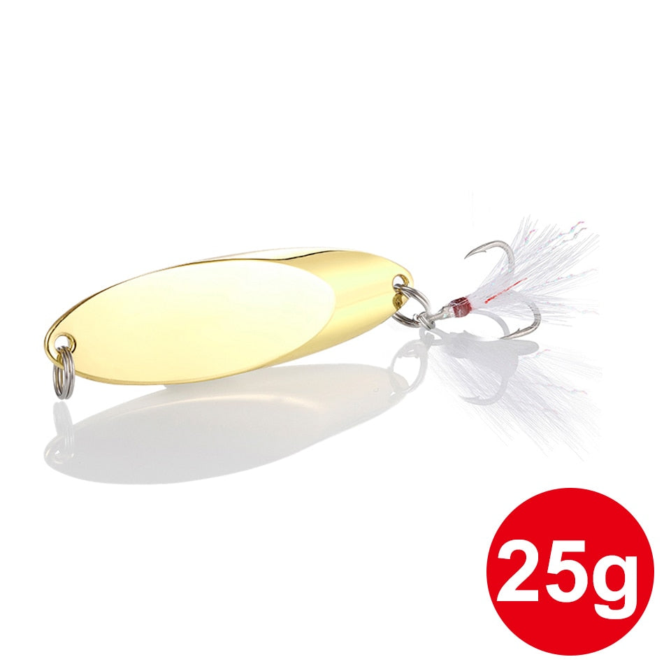 Metal Spinner Spoon Lures