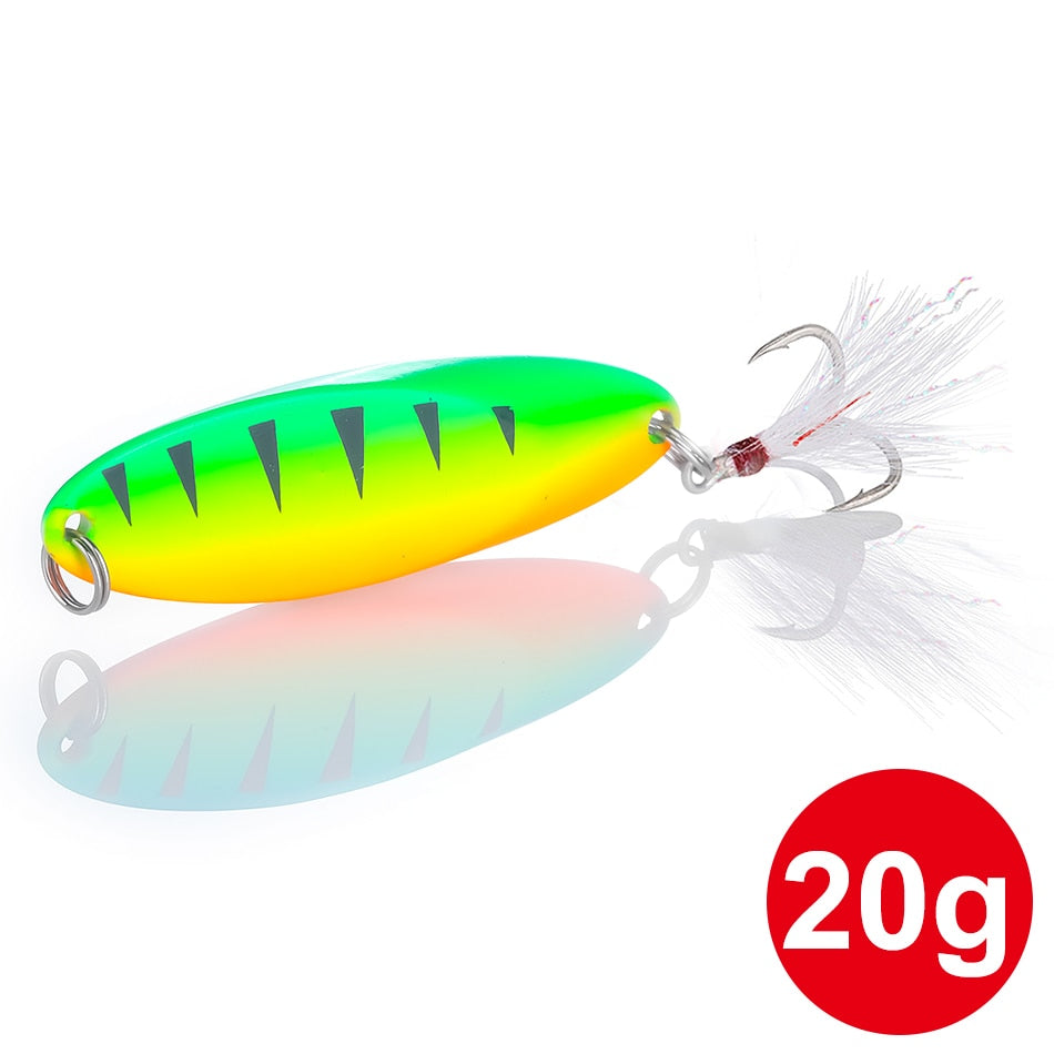 Metal Spinner Spoon Lures