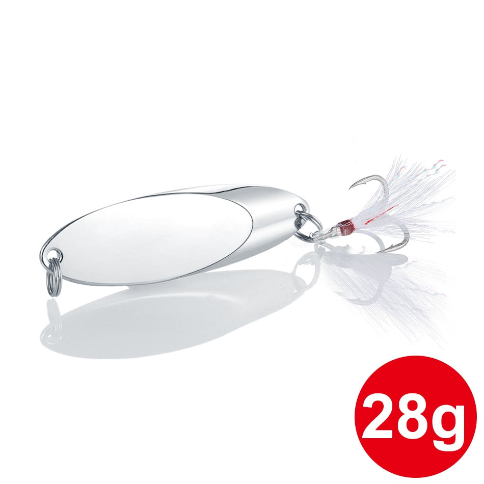 Metal Spinner Spoon Lures