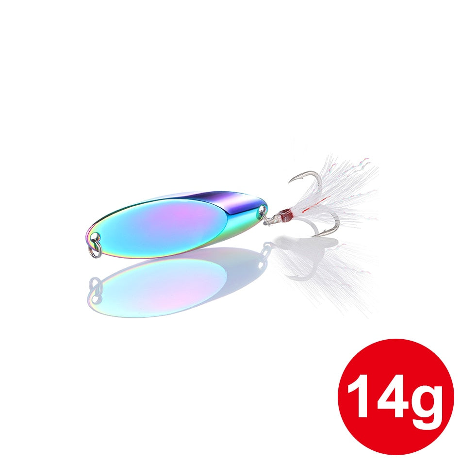 Metal Spinner Spoon Lures