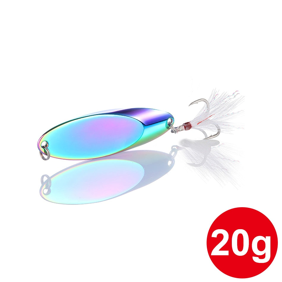 Metal Spinner Spoon Lures