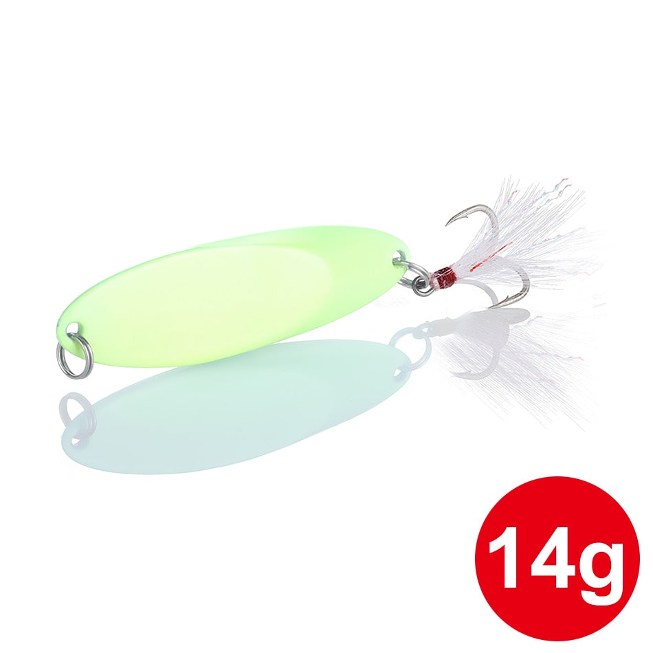 Metal Spinner Spoon Lures