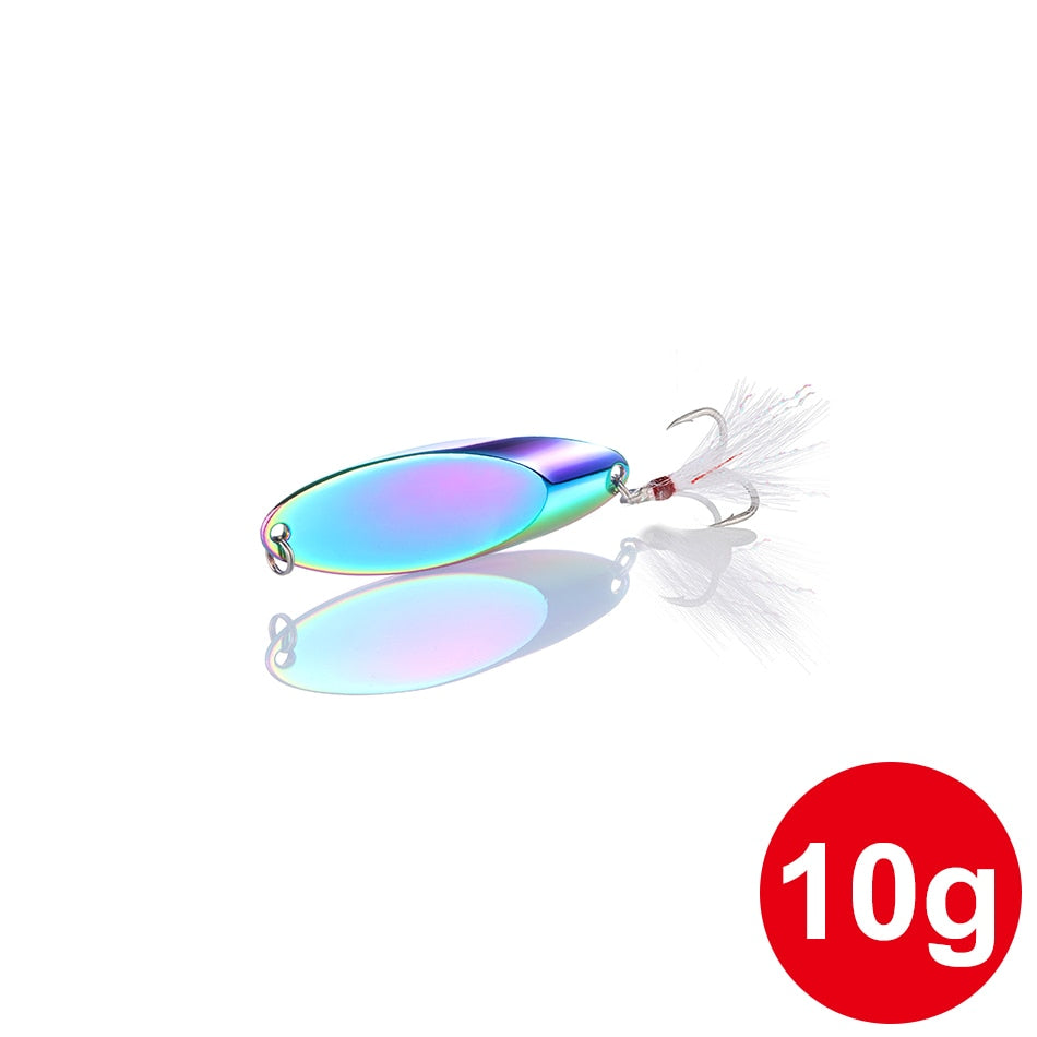 Metal Spinner Spoon Lures