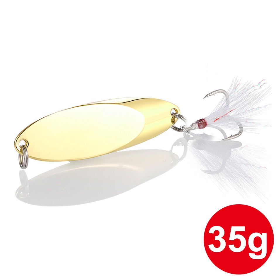 Metal Spinner Spoon Lures