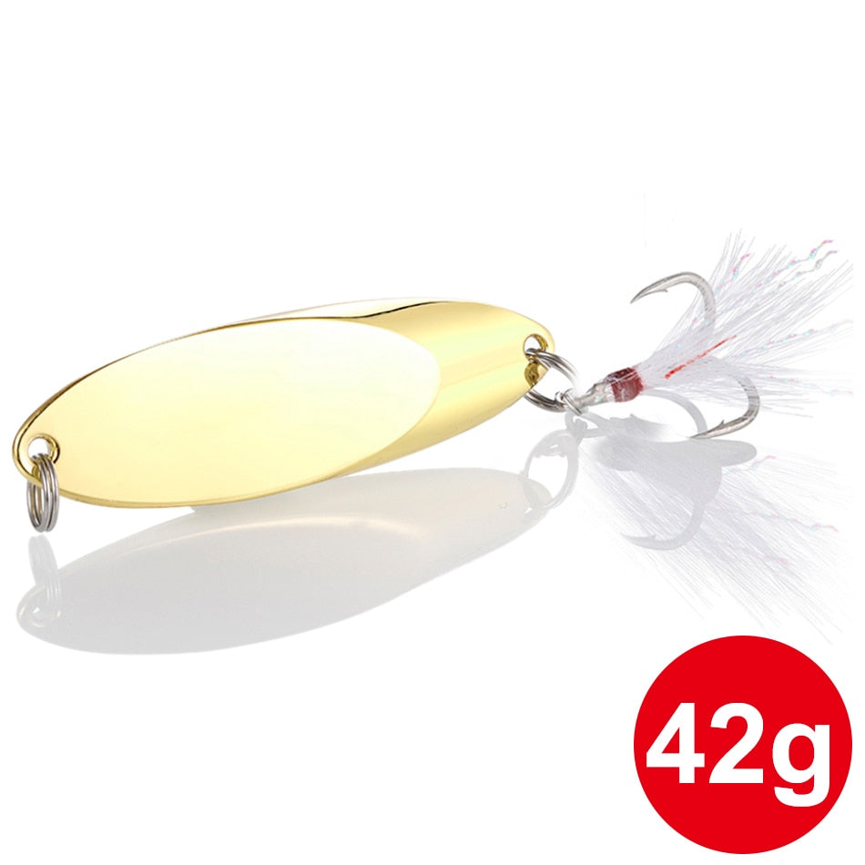 Metal Spinner Spoon Lures