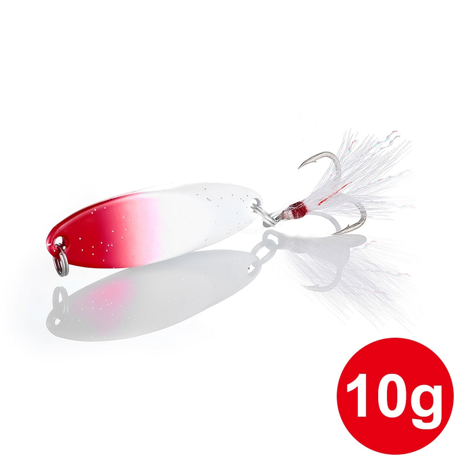 Metal Spinner Spoon Lures