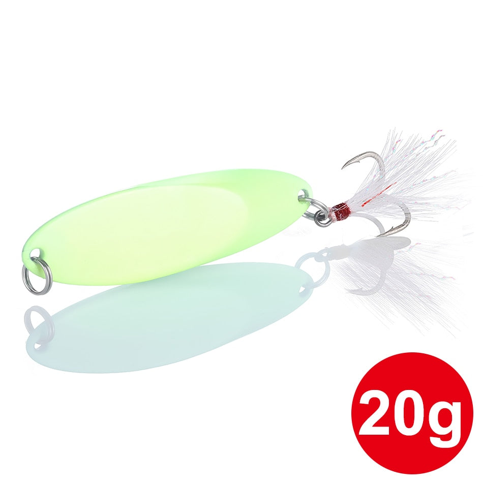 Metal Spinner Spoon Lures