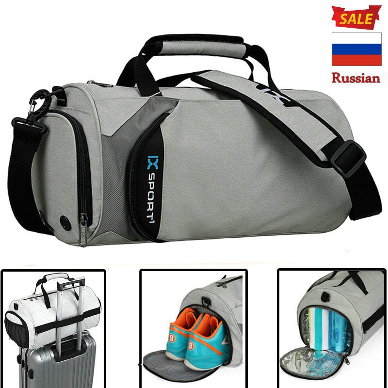 Men Gym Bags For Fitness Training Outdoor Travel Sport Bag Multifunction