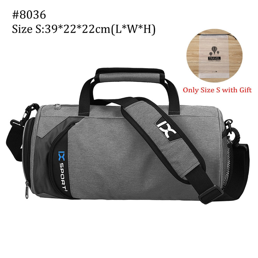 Men Gym Bags For Fitness Training Outdoor Travel Sport Bag Multifunction